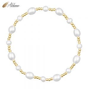 BRANSOLETKA PEARL GOLD