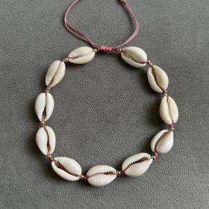 BRANSOLETKA MUSZLKI KAURI