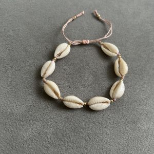 BRANSOLETKA MUSZLKI KAURI