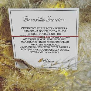 BRANSOLETKA SZCZĘŚCIA